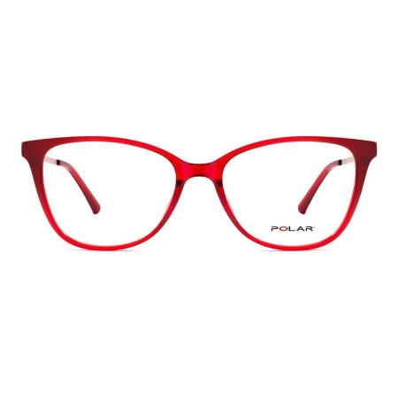 Polar 542 With Clip-On 22 Rood Heren Bril