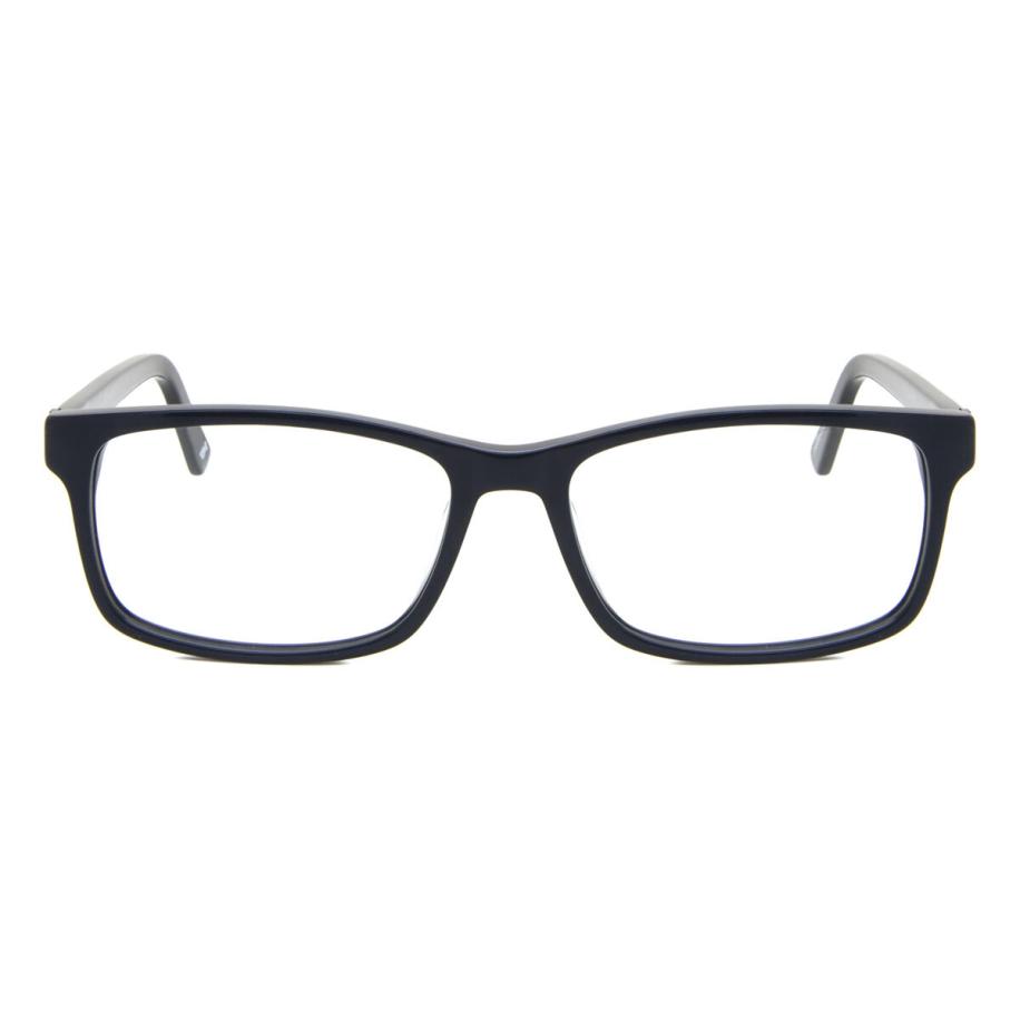 Heren Rechthoek Volledige rand Acetaat Blauw Bril - Anti-Blauwlichtglazen - SmartBuy Collection