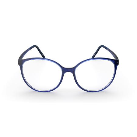 Silhouette Doorzichtig Sky Fullrim 1622/75 4510 Blauw Dames Bril