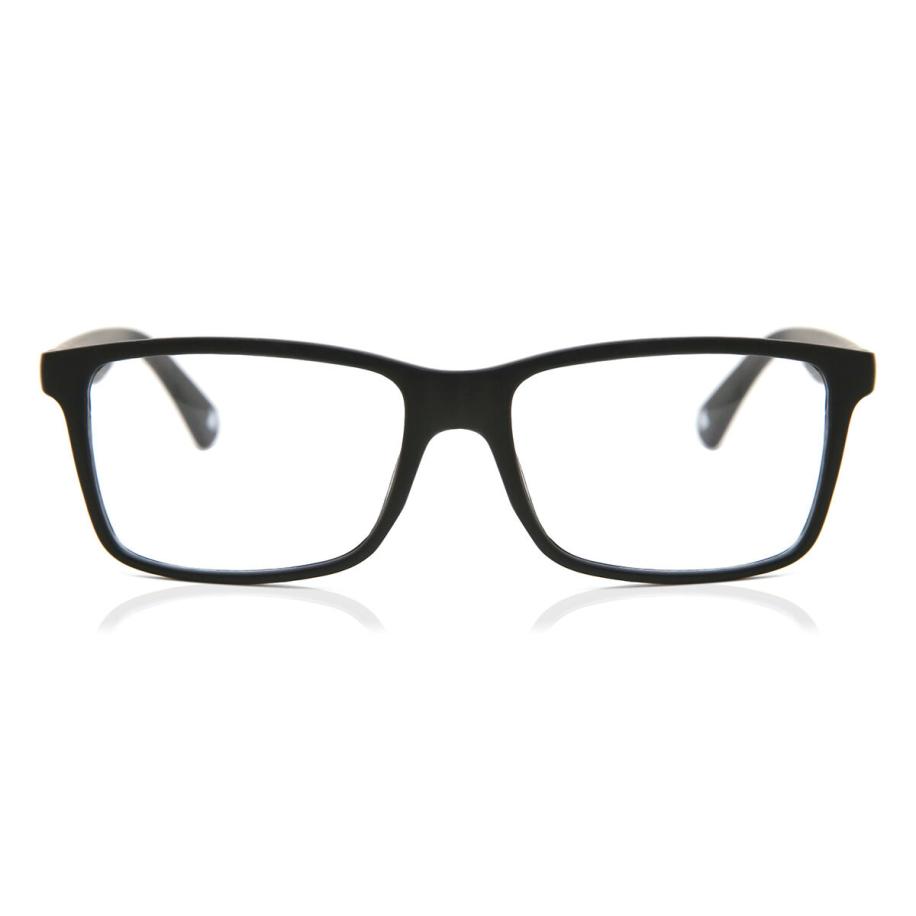 Heren Vierkant Volledige rand Plastic Zwart Bril - Anti-Blauwlichtglazen - SmartBuy Collection