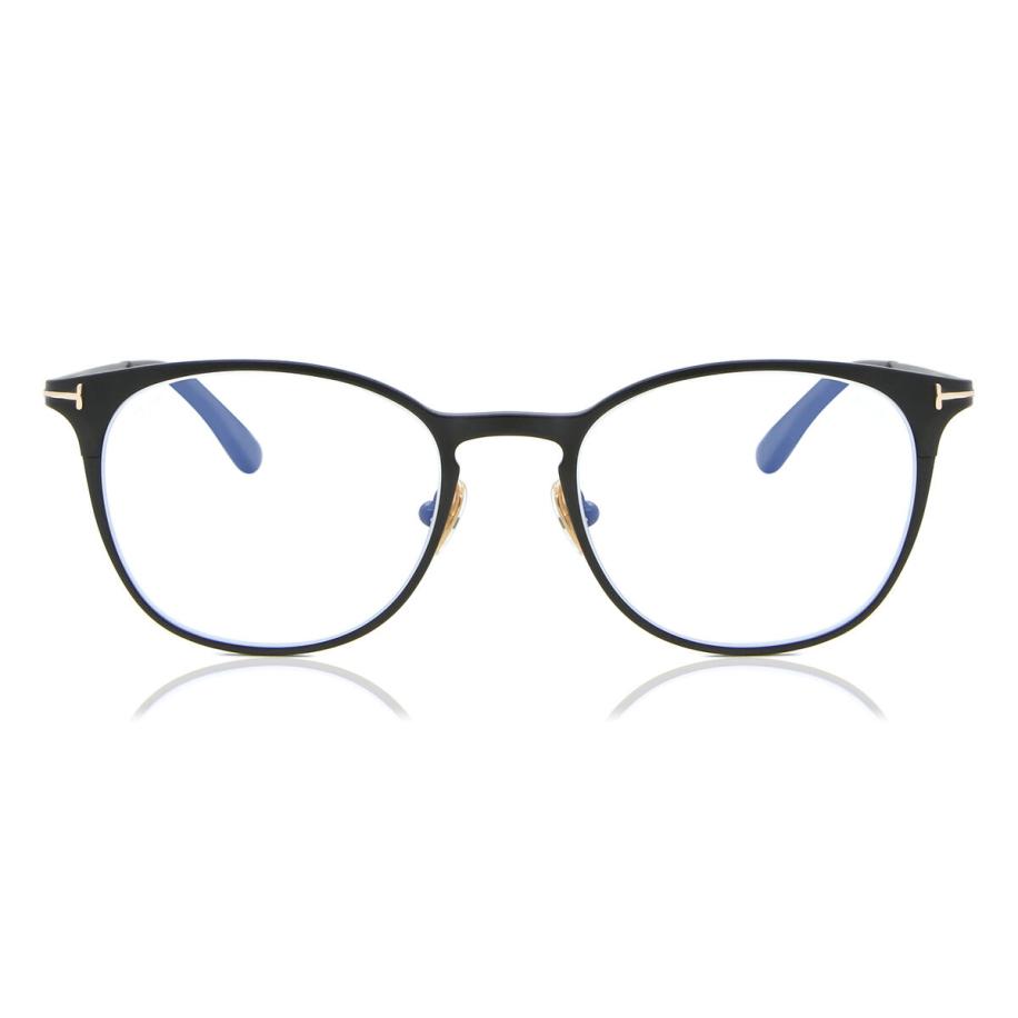 Tom Ford FT5732-B 2 Blauw-Light Block Zwart Heren Bril