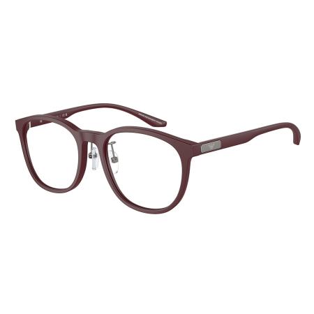 Emporio Armani EA3229F Aziatische pasvorm 5261 Bordeaux Heren Bril