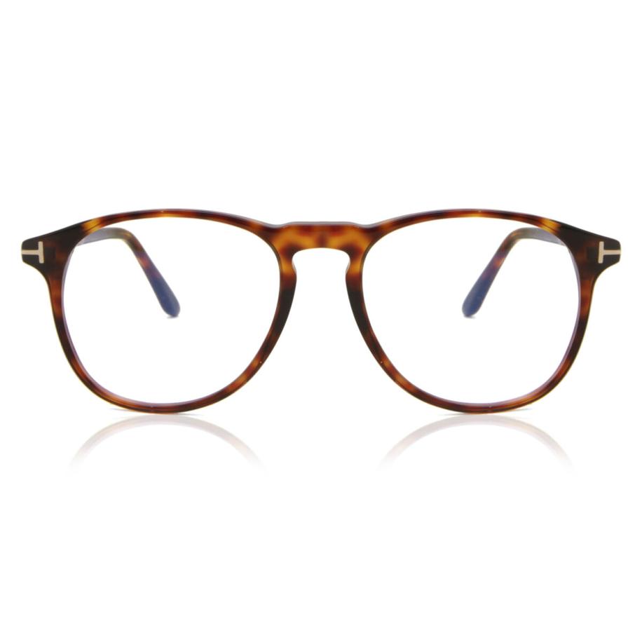Tom Ford FT5805-B 54 Blauw-Light Block Tortoiseshell Heren Bril