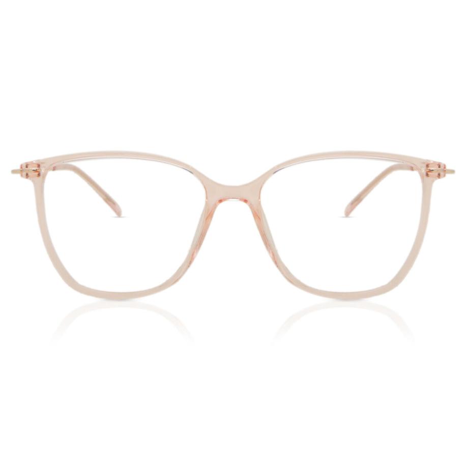 Heren Vierkant Volledige rand TR90 Roze Bril - Anti-Blauwlichtglazen - SmartBuy Collection