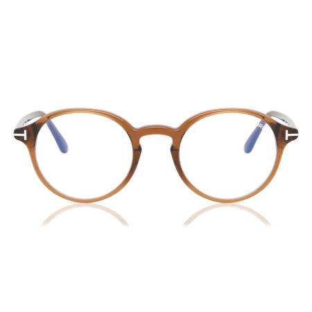 Tom Ford FT5867-B 048 Bruin Heren Bril