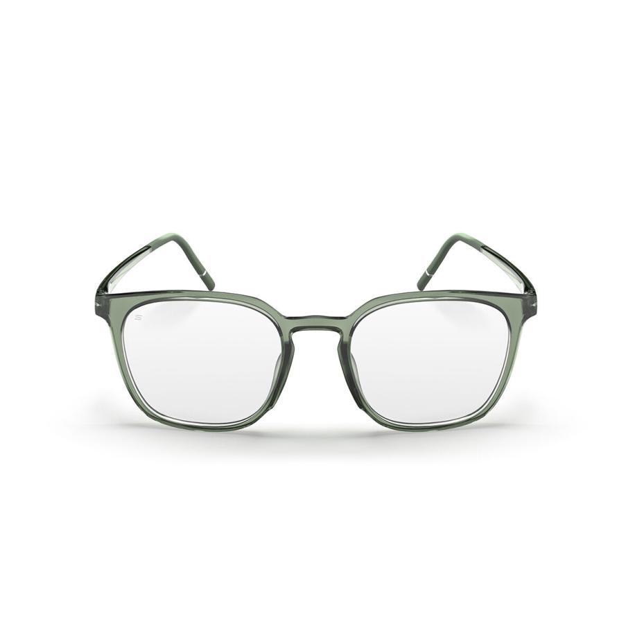 Silhouette Doorzichtig Sky Fullrim 2980/75 5010 Groen Heren Bril