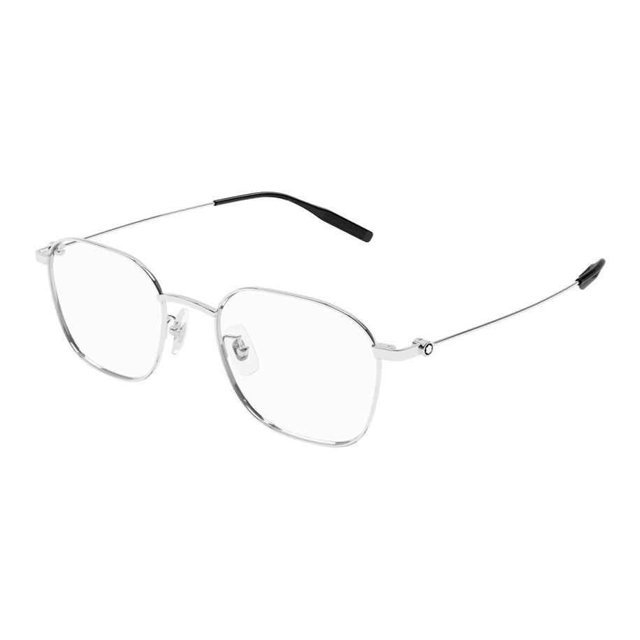 Montblanc MB0371OA Aziatische pasvorm 1 Zilver Heren Bril