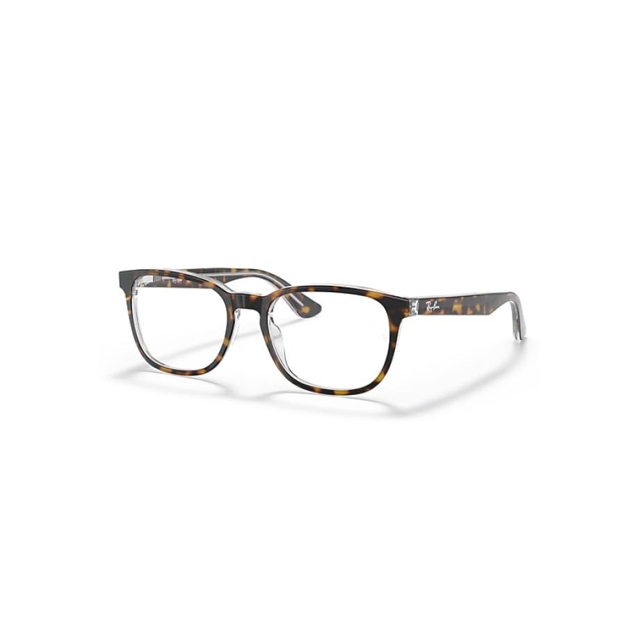 Ray-Ban Rb1592 Optics Kids Havana Op Transparant montuur Helder glazen Gepolariseerd 46-16