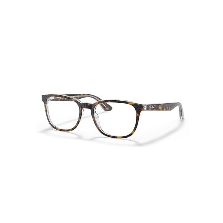 Ray-Ban Rb1592 Optics Kids Havana Op Transparant montuur Helder glazen Gepolariseerd 46-16