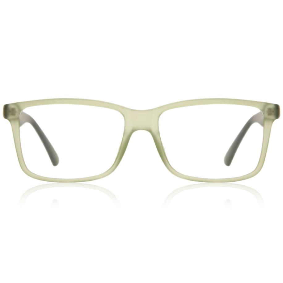 Heren Vierkant Volledige rand Plastic Groen Bril - Anti-Blauwlichtglazen - SmartBuy Collection
