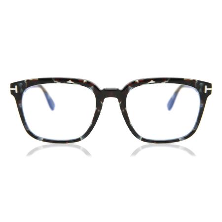 Tom Ford FT5626-B 055 Blauw-Light Block Tortoiseshell Heren Bril