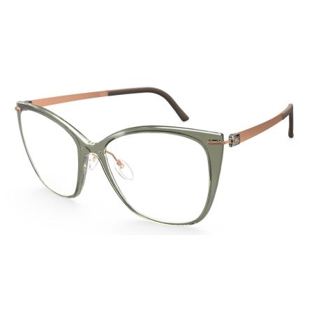 Silhouette Infinity View Volledige rand 1610/75 5540 Groen Dames Bril