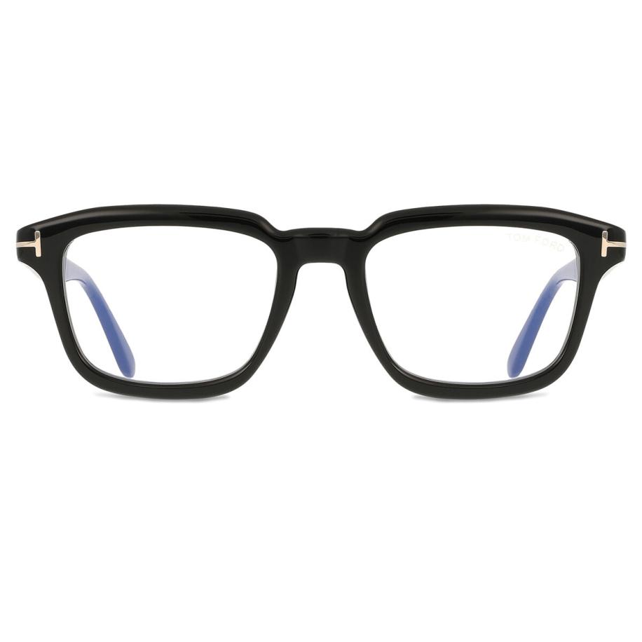 Tom Ford FT6032-B 1 Blauw-Light Block Zwart Heren Bril