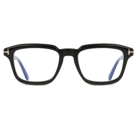 Tom Ford FT6032-B 001 Blauw-Light Block Zwart Heren Bril