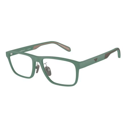 Emporio Armani EA3233F Aziatische pasvorm 6102 Groen Heren Bril