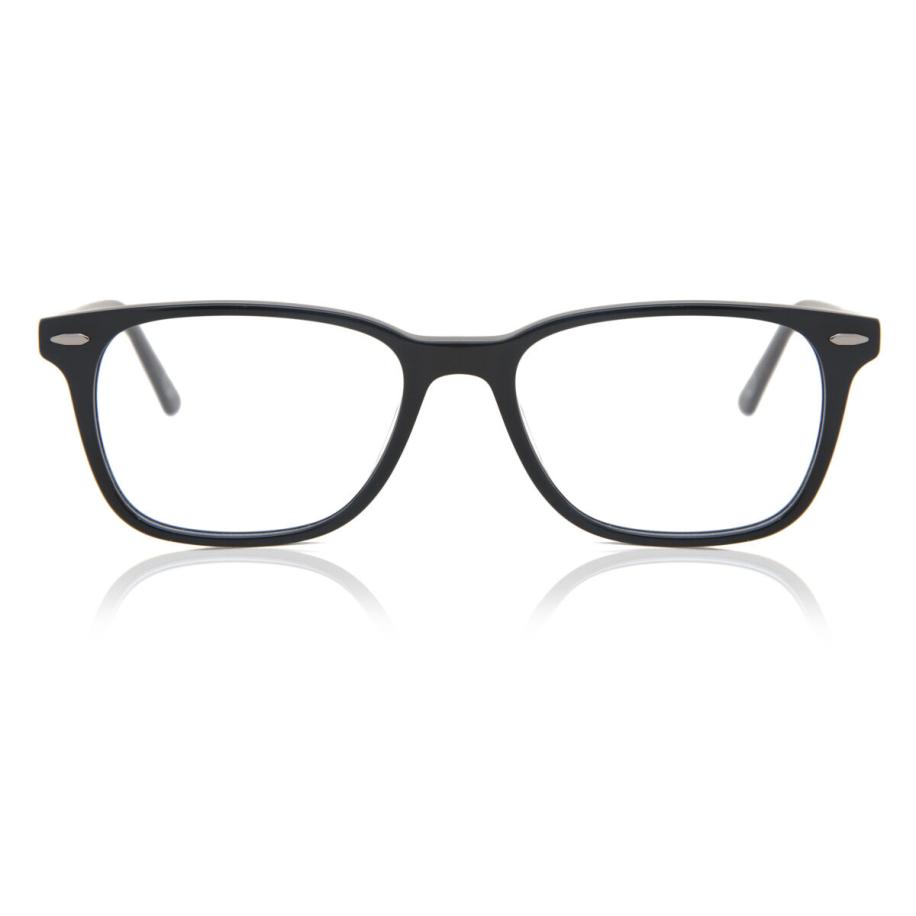 Heren Vierkant Volledige rand Plastic Zwart Bril - Anti-Blauwlichtglazen - SmartBuy Collection