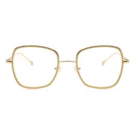 For Art's Sake Coconut Blauw-Light Block OP241 Goud Dames Bril