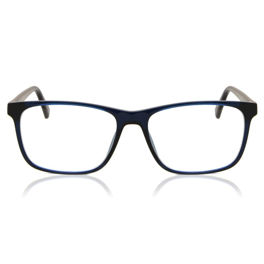 Heren Rechthoek Volledige rand Plastic Blauw Bril - Anti-Blauwlichtglazen - SmartBuy Collection