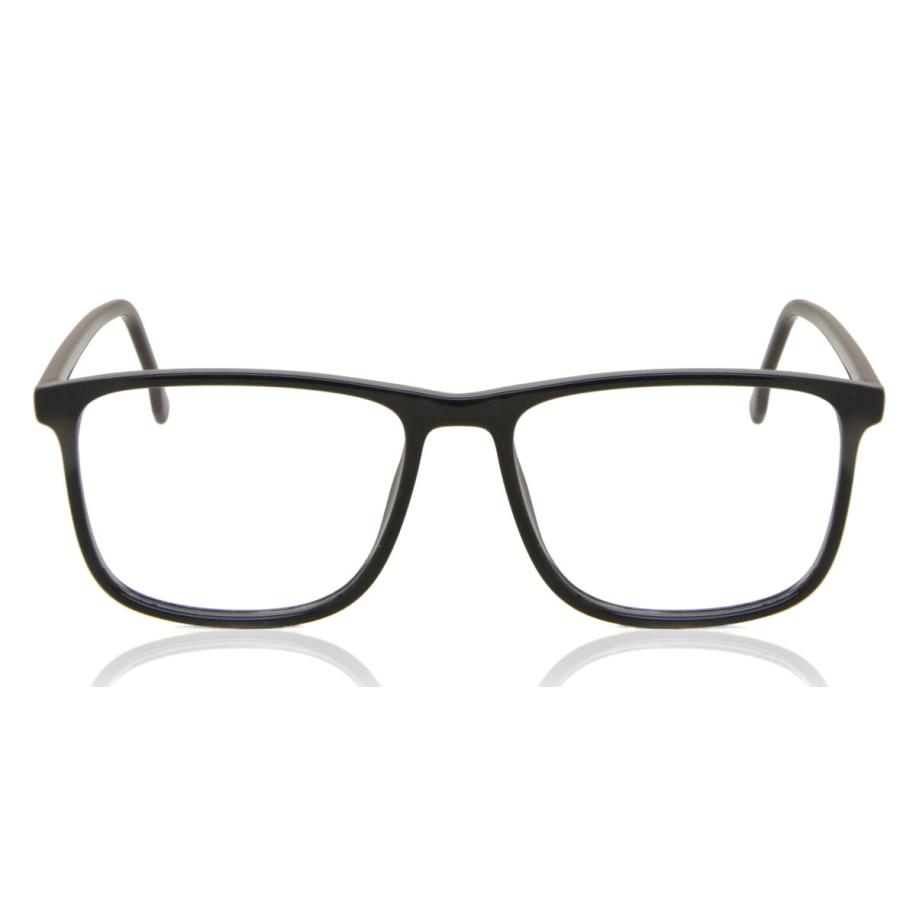 Heren Vierkant Volledige rand Plastic Zwart Bril - Anti-Blauwlichtglazen - SmartBuy Collection