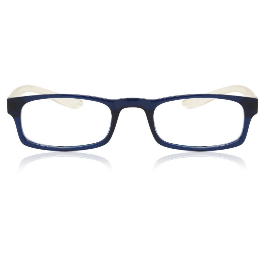 Heren Rechthoek Volledige rand Plastic Blauw Bril - Anti-Blauwlichtglazen - Arise Collective