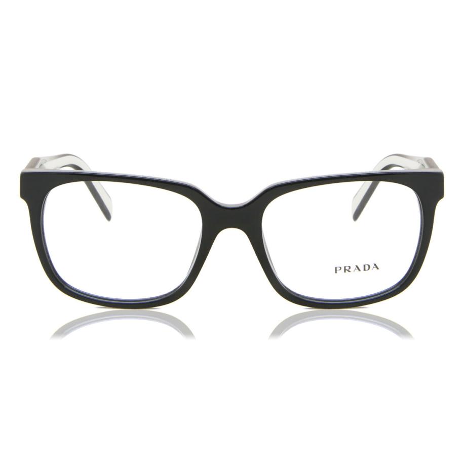 Prada PR 17ZV 1AB1O1 Zwart Dames Bril