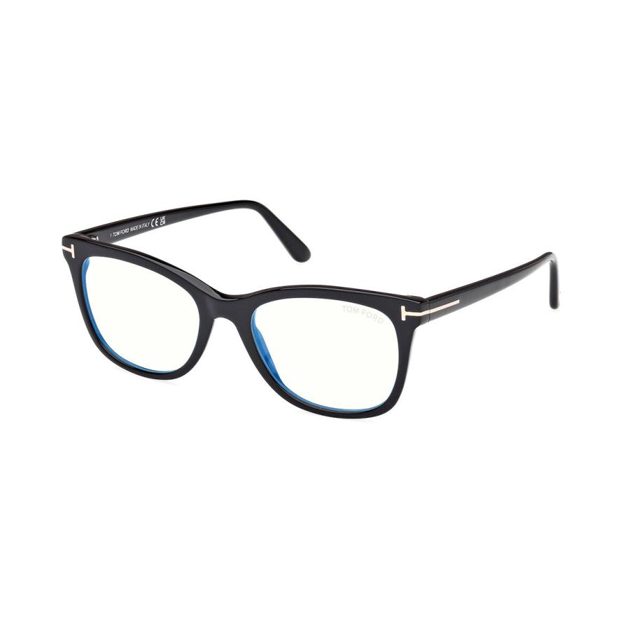 Tom Ford FT5986-B 1 Blauw-Light Block Dames Bril