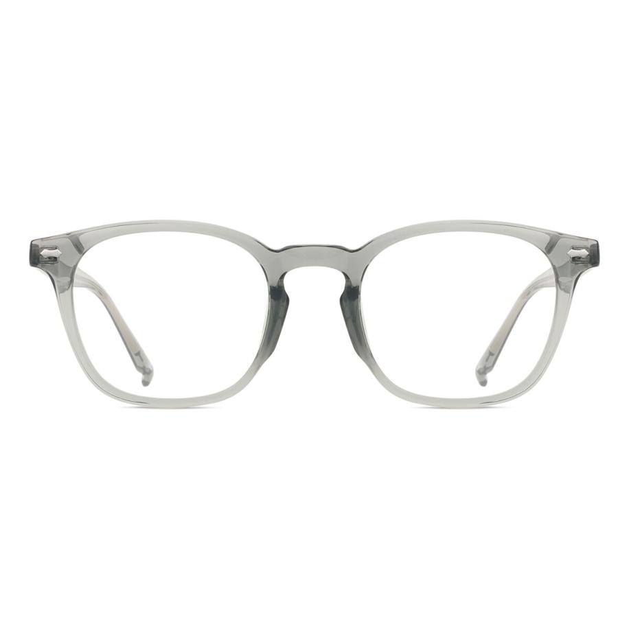 Heren Vierkant Volledige rand Plastic Doorzichtig Bril - Anti-Blauwlichtglazen - Arise Collective