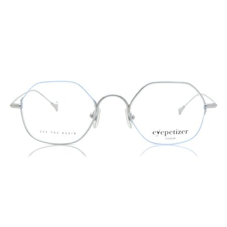 Eyepetizer Ottagono C.1 Zilver Heren Bril