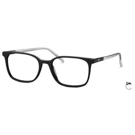 Mini 743019 10 Zwart Heren Bril