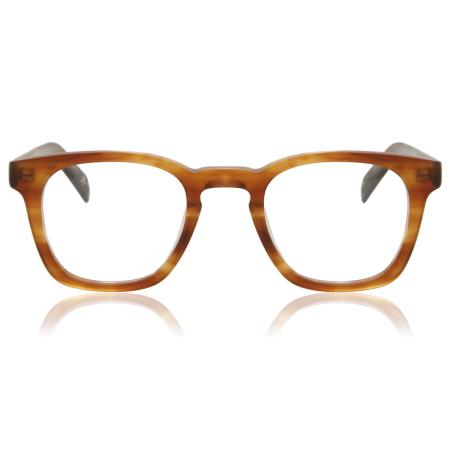 Heren Vierkant Volledige rand Plastic Tortoiseshell Bril - Anti-Blauwlichtglazen - Arise Collective