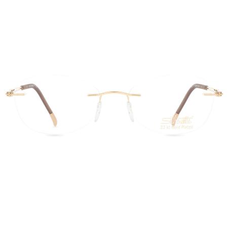 Silhouette 5551/FE 7520 Goud Heren Bril