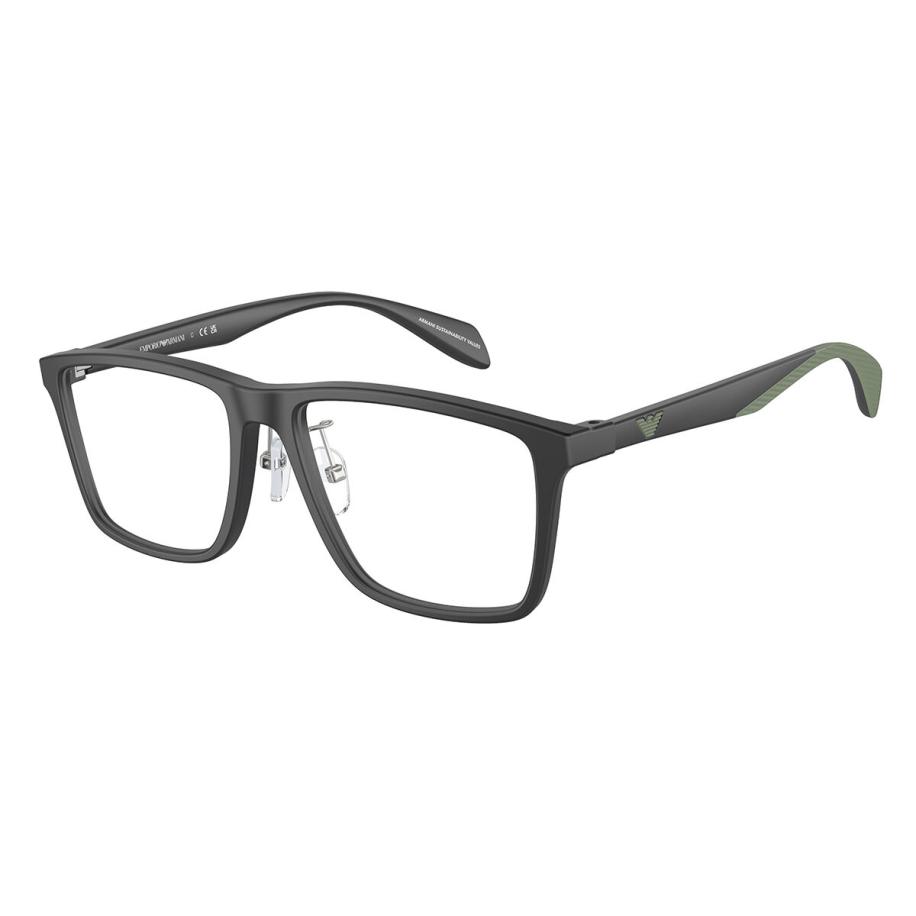 Emporio Armani EA3230F Aziatische pasvorm 5126 Grijs Heren Bril