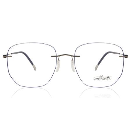 Silhouette Purist 5561/MT 6765 Blauw Heren Bril