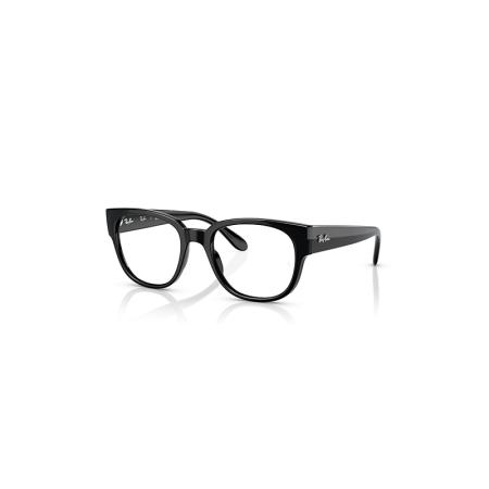 Ray-Ban Rb7210 Optics Zwart montuur Helder glazen Gepolariseerd 50-20