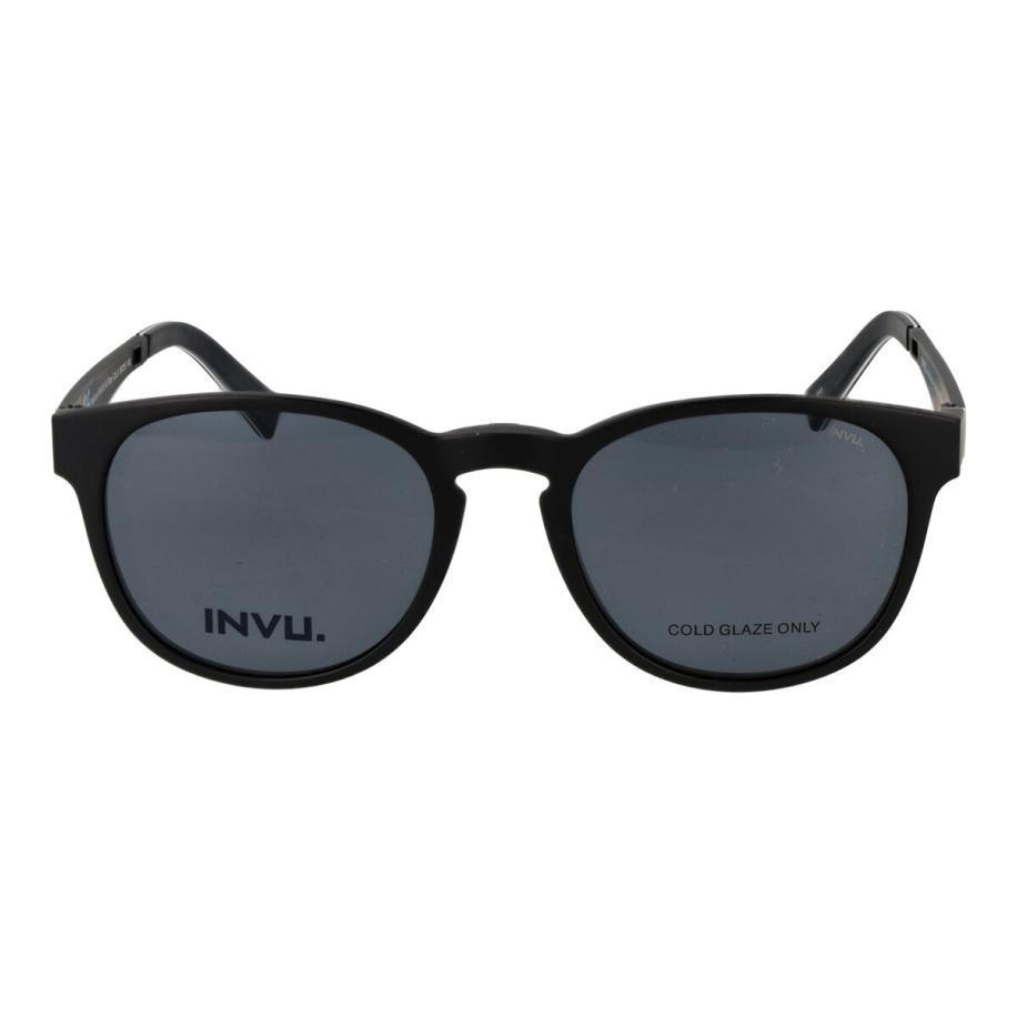 INVU M4103 with Clip-On AY Zwart Dames Bril