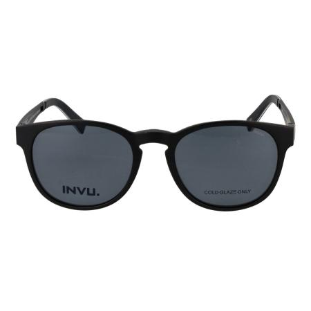 INVU M4103 with Clip-On AY Zwart Dames Bril