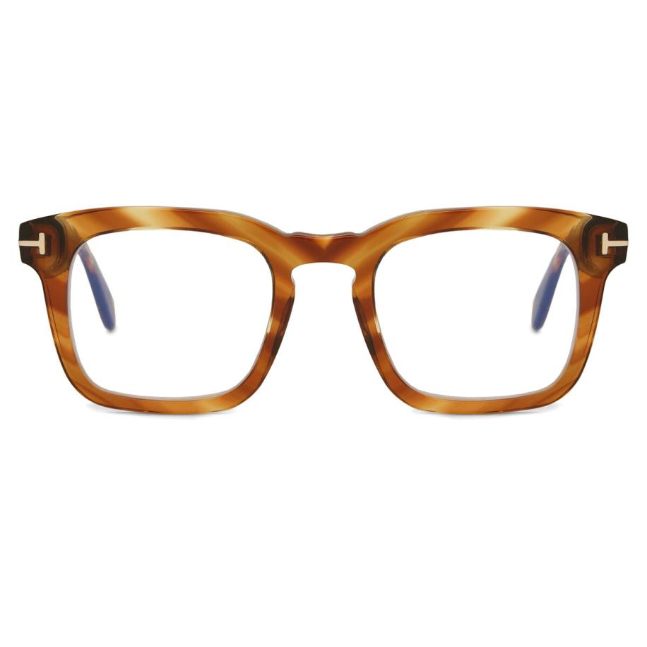 Tom Ford FT6025-B 53 Blauw-Light Block Heren Bril