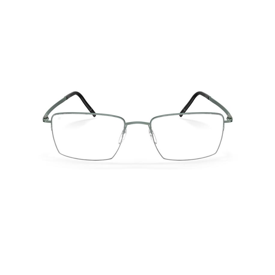 Silhouette Dynamic Dawn 5583/75 5040 Groen Heren Bril