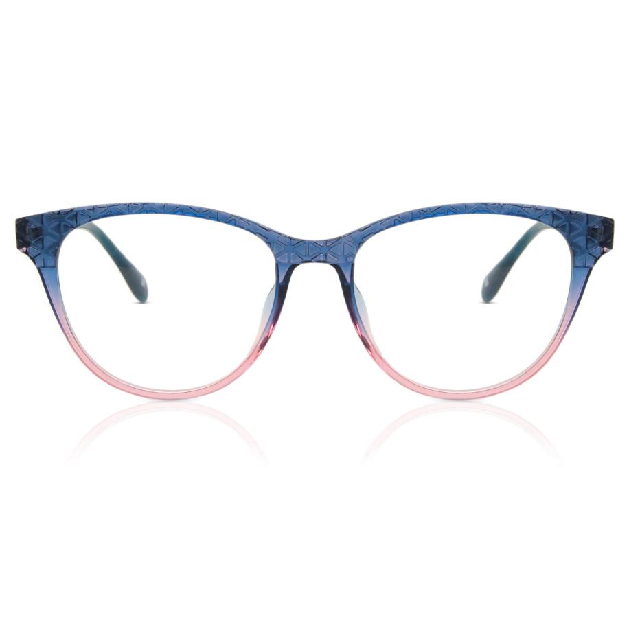 Dames Cat-eye Volledige rand Plastic Groen Bril - Anti-Blauwlichtglazen - Arise Collective