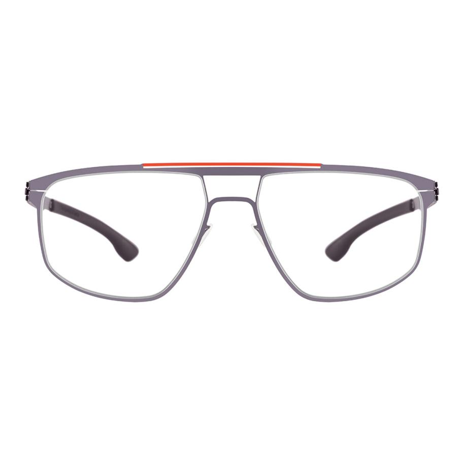 Ic! Berlin M1655 AMG 8 Oranje Bridge-Aubergine Purple Heren Bril