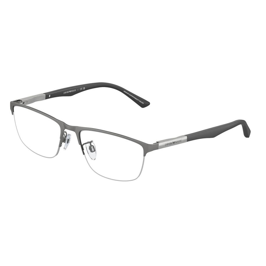 Emporio Armani EA1142 Aziatische pasvorm 3003 Gunmetal Heren Bril