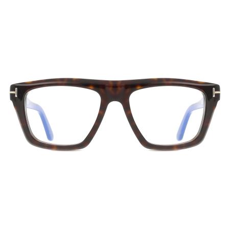 Tom Ford FT6059-B 052 Blauw-Light Block Tortoiseshell Heren Bril