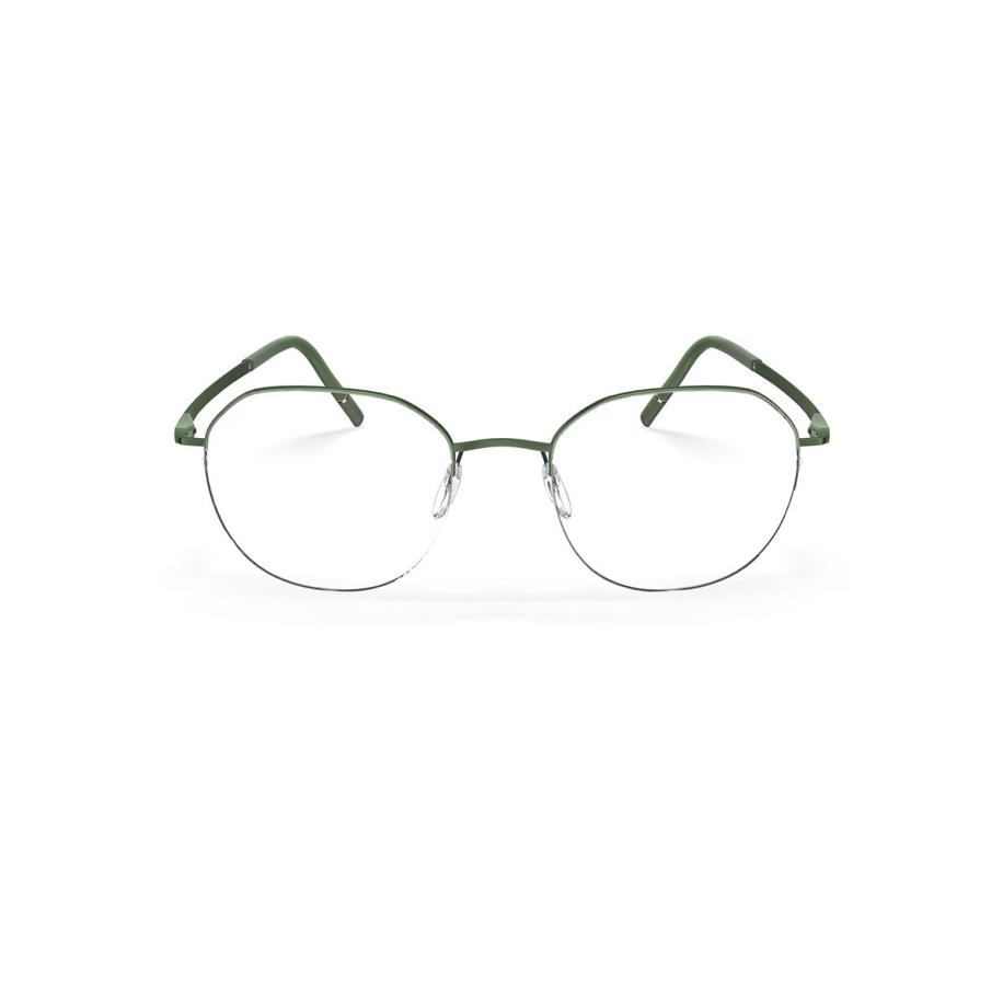 Silhouette Dynamic Dawn 5585/75 5540 Groen Heren Bril