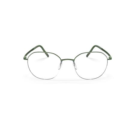 Silhouette Dynamic Dawn 5585/75 5540 Groen Heren Bril