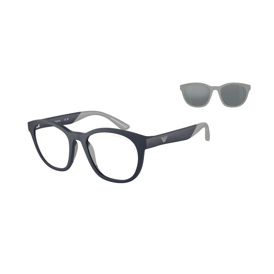 Emporio Armani EK4001F Aziatische pasvorm Kinder with Clip-On 50891W Blauw Kinder Bril