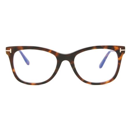 Tom Ford FT5986-B 052 Blauw-Light Block Dames Bril