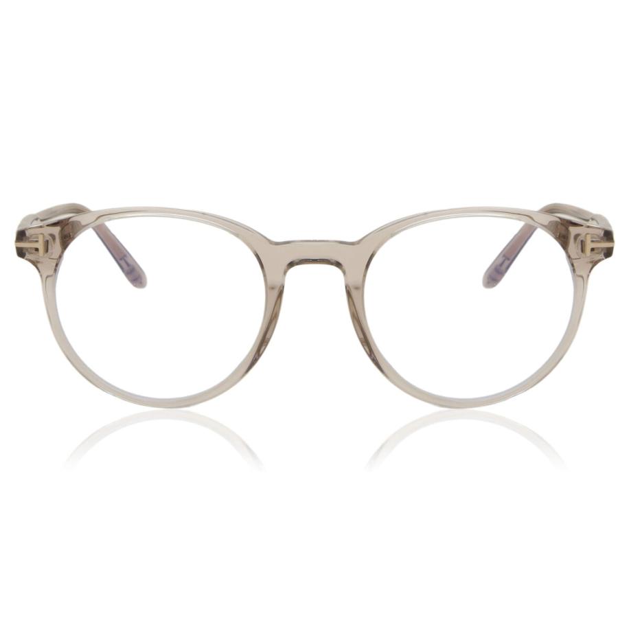 Tom Ford FT5695-B 45 Blauw-Light Block Bruin Heren Bril