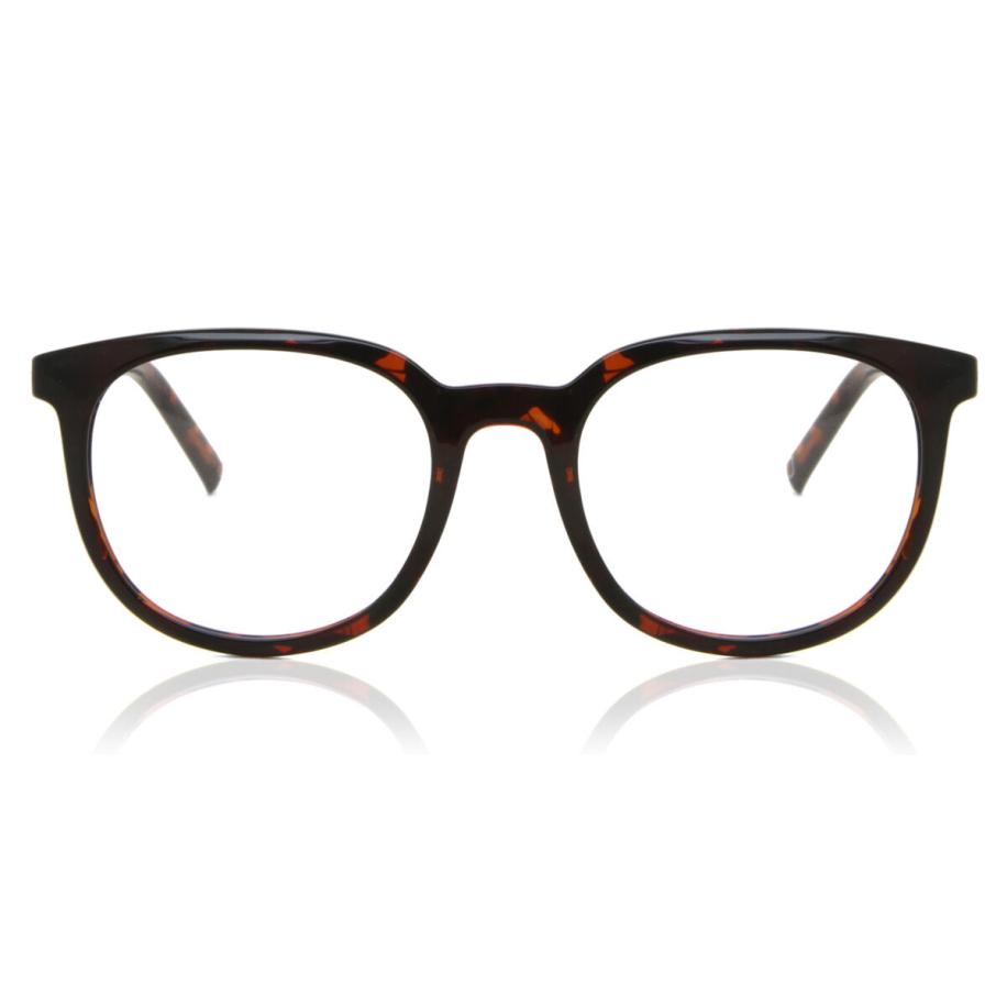 Heren Ovaal Volledige rand TR90 Tortoiseshell Bril - Anti-Blauwlichtglazen - SmartBuy Collection