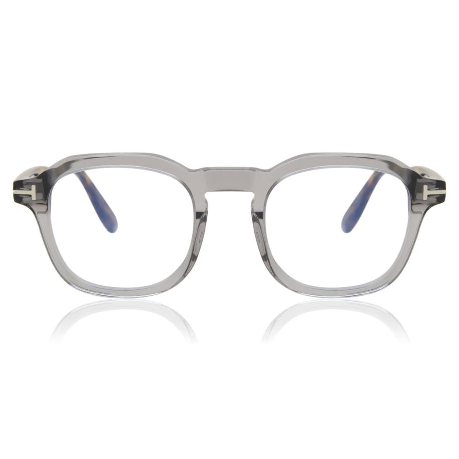 Tom Ford FT5836-B 20 Blauw-Light Block Doorzichtig Heren Bril