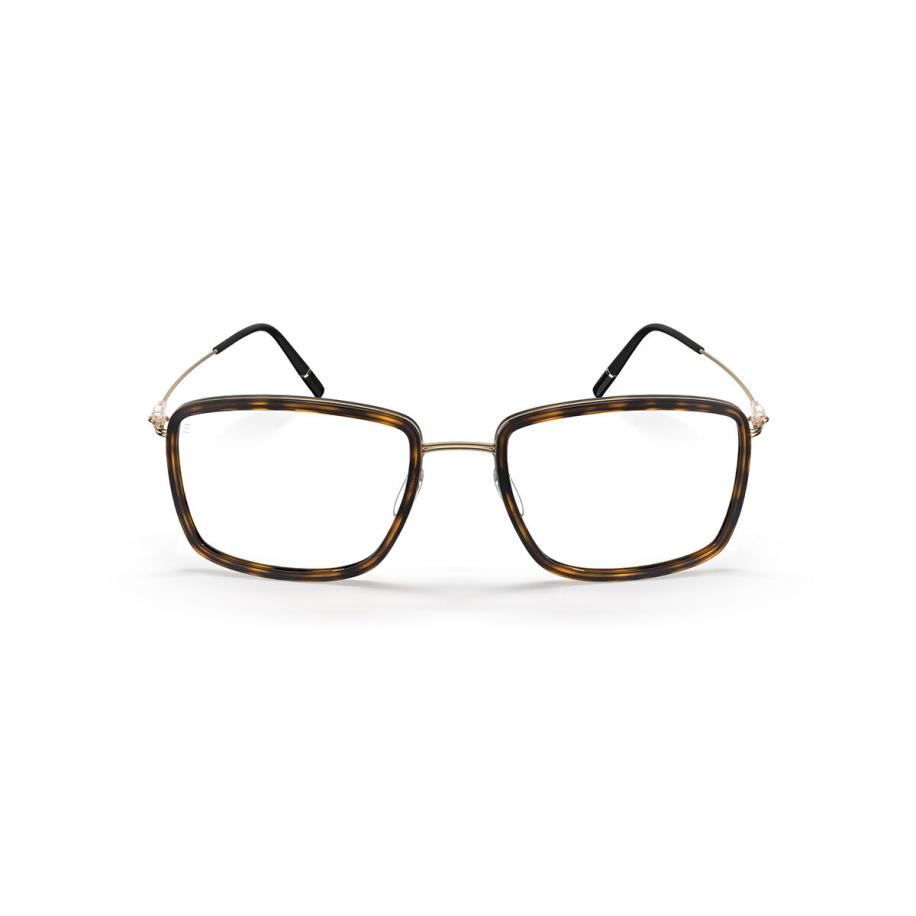 Silhouette Dynamics Colorwave Contour Fullrim 5580/75 7530 Goud Dames Bril